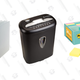 Post-it Mini Notes (24 Pads) | $8 | Amazon
AmazonBasics 3-Ring Binder (4-Pack) | $9 | AmazonAmazonBasics 8-Sheet Cross-Cut Shredder | $36 | Amazon